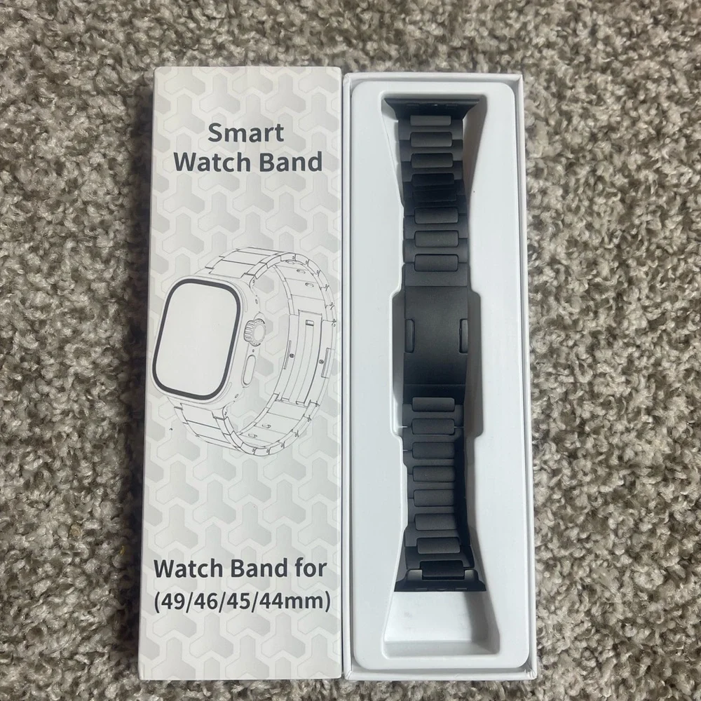 Pure Titanium Bands Compatible with Apple Watch Ultra 3/2/1 Series 11 10 9 8 7 6
